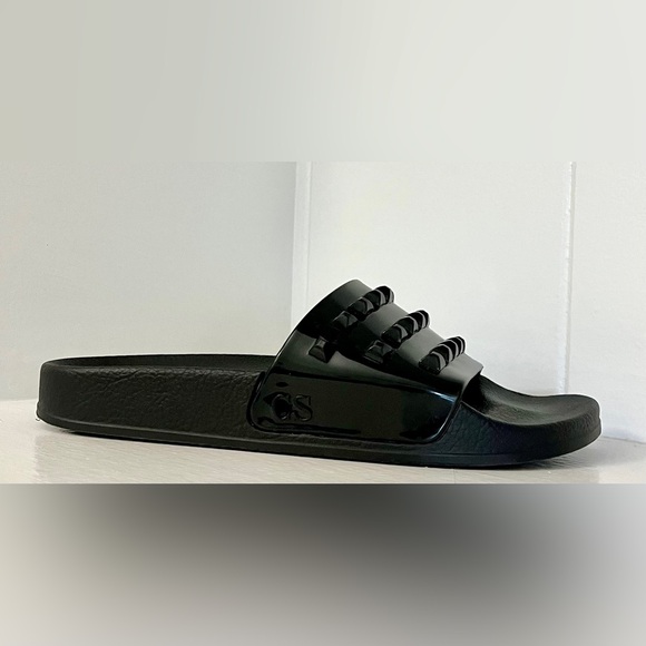 Carmen Sol Black slides size 39 - Picture 5 of 5